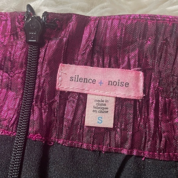 SILENCE + NOISE Purple Rain Mini Skirt - Picture 4 of 5